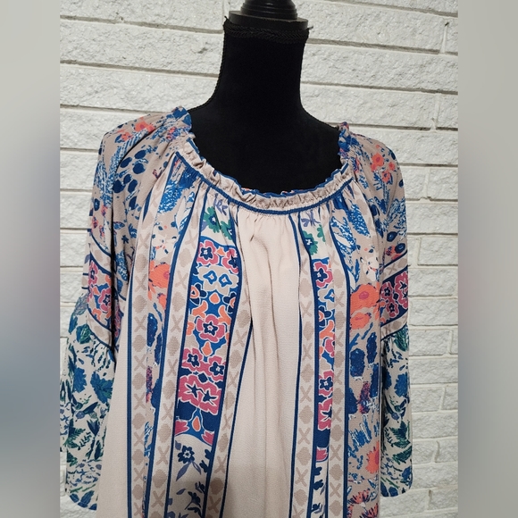 Flying tomatoe womens 1XL boho peasant blouse top - Picture 1 of 12